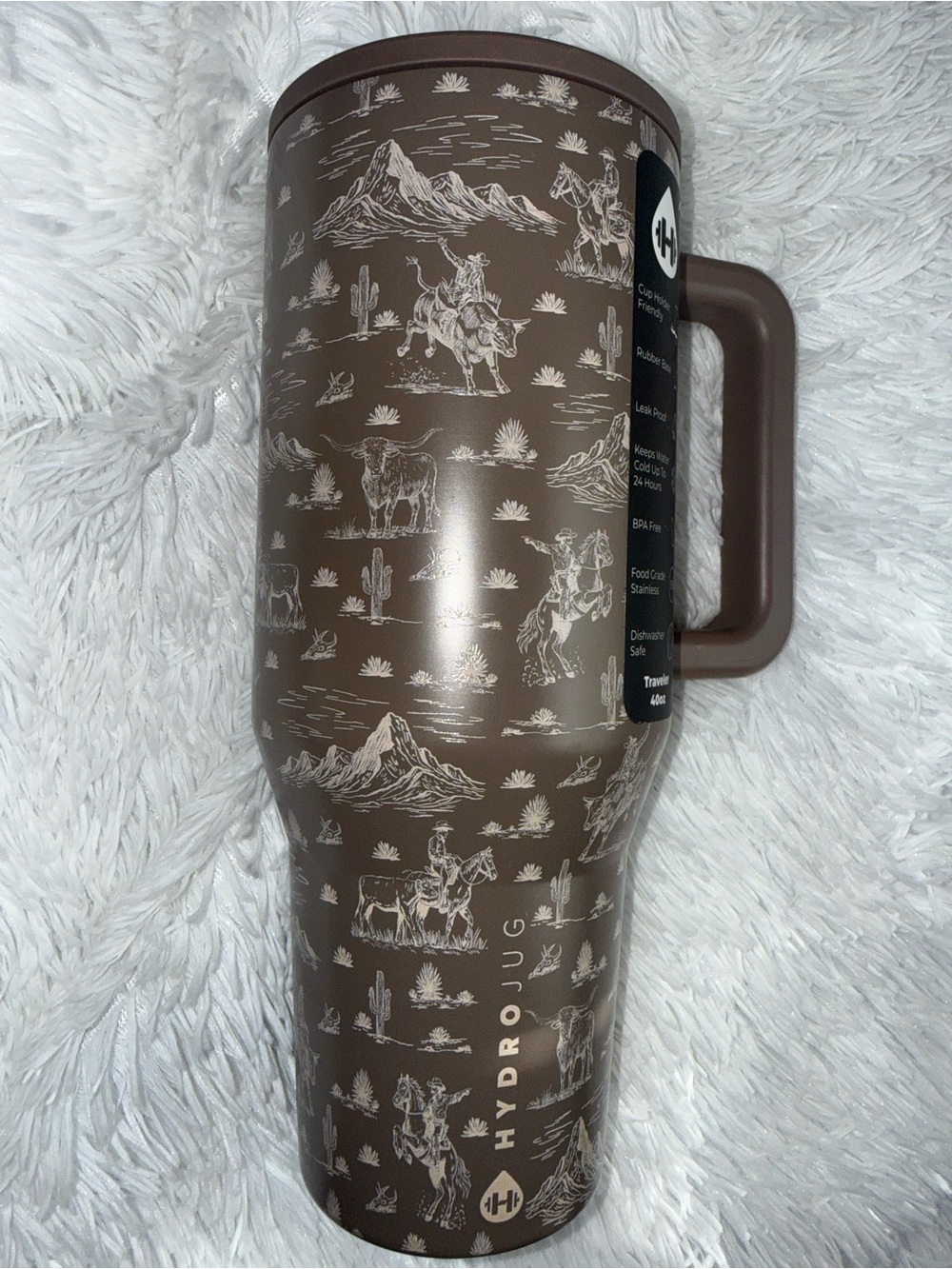 HydroJug 40 oz traveler Desert drift